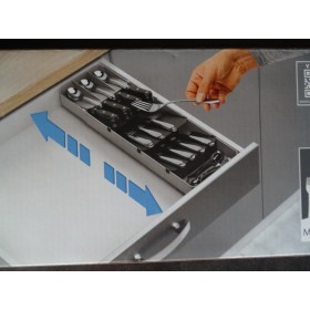 Metaltex Porte-couverts réglable Unifit