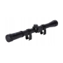 Jumelles zoom 4x20 pour carabine à air comprimé, lunette de visée croisée, montage haut, calibre 11 mm