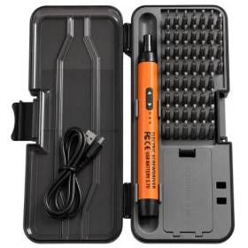 Tournevis de précision sans fil 1000 mAh 38 embouts KD12701