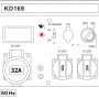 Générateur monophasé 230 V 9000 W KD169