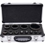 Scies cloches diamantées en coffret, 6-68 mm, 12 pièces, KD11227