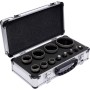 Scies cloches diamantées en coffret, 6-68 mm, 12 pièces, KD11227