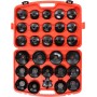Jeu de douilles pour filtre à huile, 30 pièces, KD10502