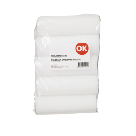 Rouleau laqueur OK 10 cm 5 pieces
