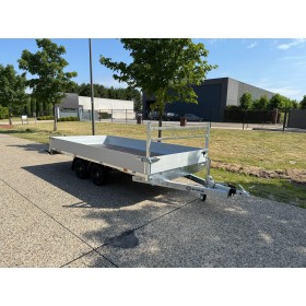 Remorque freinée plate-forme 2t700  410 x 206