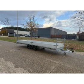 Remorque freinée plate-forme 2t700  610 x 206