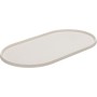 Bol à nourriture pour chien - Silicone - Beige .