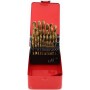 Forets en titane pour métaux, lot de 29, KD10344