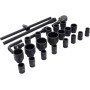 DOUILLES À CHOCS 3/4" 26 PIÈCES 12 PANS KD11759