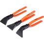 Jeu de pinces de toiture pour le pliage de tôles 180° / 90° / 45° 275 mm KD10453
