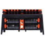 Jeu de tournevis + aimanteur 50 pièces KD10950