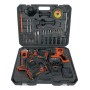 Ensemble d'outils sans fil 3x21V 3000mAh KD3358