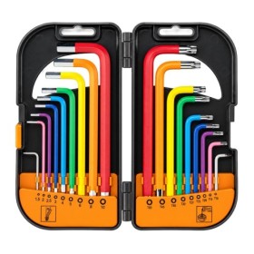 Jeu de clés Torx hexagonales 18 pièces KD12678