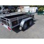 Remorque bois 2m57x1m31 2 essieux 750kg