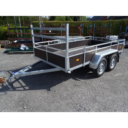 Remorque bois 3mx1m51 2 essieux 750kg